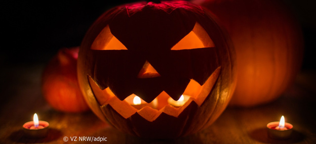 Wer zahlt für Schäden am Kfz bei Halloween-Streichen?: Autofahrer macht Halloween nicht immer happy
