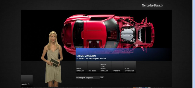 Mercedes-Benz TV, neue Folge! Thema SLS AMG: Virtuell ans Steuer: Der SLS AMG im Rennspiel Gran Turismo 5