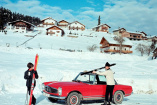 Winter-Wallpaper mit Stern: Computerhintergründe zum Downloaden:  Die schönsten Mercedes-Motive im Schnee und smarts natürlich auch 