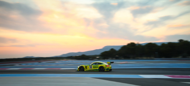 Blancpain GT Series Endurance Cup in Paul Ricard: Kein Rennglück für die MANN-FILTER Mamba!