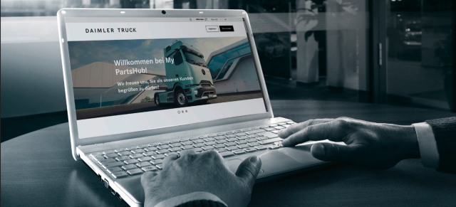 Daimler Truck startet My PartsHub: Neuer Online-Shop für schnelle und einfache Ersatzteilbeschaffung