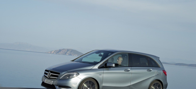 Der Restwertriese unter den Vans: Mercedes B-Klasse: Der neue Sportstourer von Mercedes Benz macht sich bezahlt!