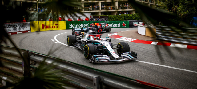 Formel 1 GP von Monaco - Rennen: Hamilton siegt trotz kaputter Reifen