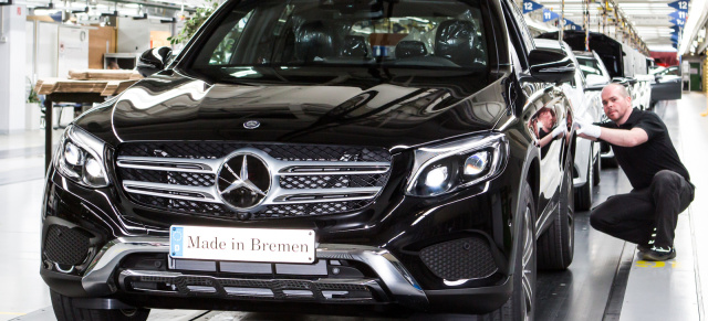 Mercedes-Benz Werk Bremen: Produktion des neuen Mercedes-Benz GLC angelaufen