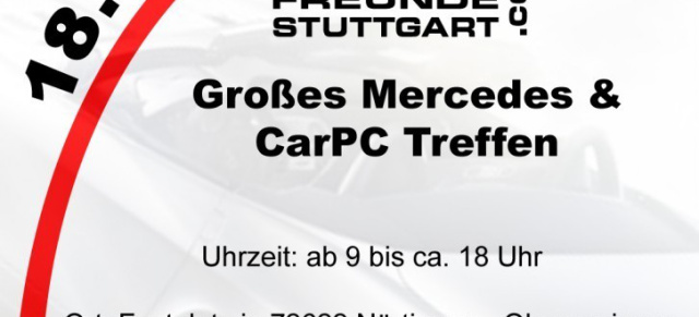 Mercedes-Treffen in Nürtingen 18.7.09: Das für alle Mercedes-Fans offene Treffen der MB-Freunde-Stuttgart