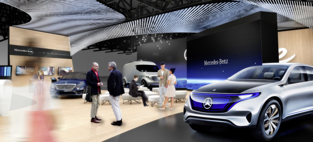 Mercedes-Benz auf der CES 2017: Viva Las Vegas: Mercedes-Benz präsentiert sich auf der CES 2017 vernetzt, autonom, flexibel und elektrisch