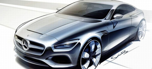 IAA Geheimnis gelüftet: Mercedes zeigt S-Klasse Coupé Concept: Mercedes CL-Nachfolger zeigt sich in Frankfurt als Konzeptfahrzeug