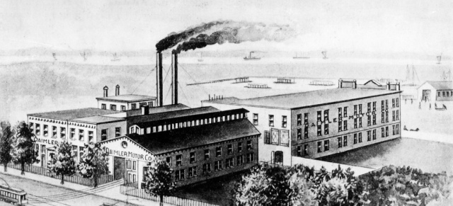 Daimler und Steinway gründen die Daimler Motor Company:  Vor 125 Jahren: Daimler ist erster europäischer Autohersteller in den Vereinigten Staaten