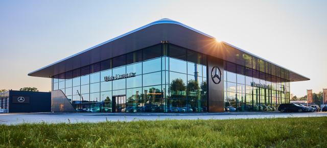 Modernstes Autohaus der Burmester Gruppe: Burmester eröffnet Mercedes-Autohaus: Point of Experience Burmester Elmshorn