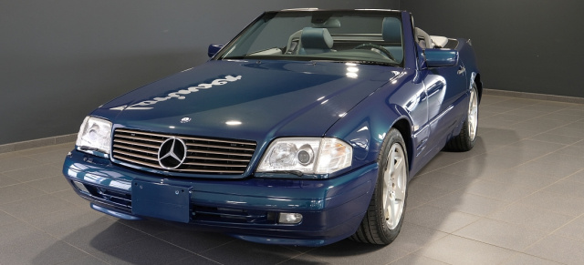 Sterne unterm Hammer: Mercedes-Benz SL 500 (R129): Mach mal blau! SL 500 im Blaukleid von Lorinser Classic