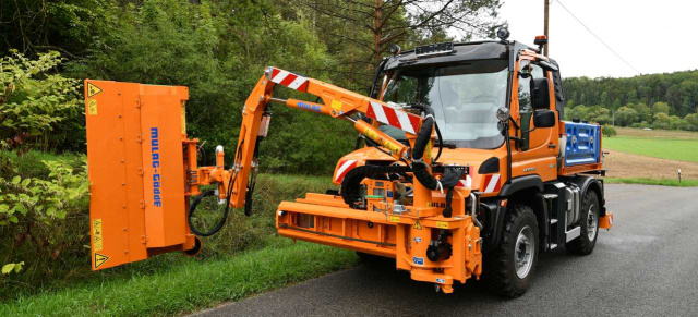 Unimog auf der GaLaBau 2022: Neue Produktlösungen für die professionelle Straßenunterhaltung