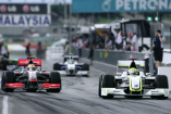 Formel 1: Button gewinnt Abbruchrennen: 2.Lauf in Sepang/Malaysia: Lewis Hamilton Siebter