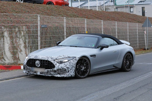 Erste Bilder vom AMG SL Facelift (R232)