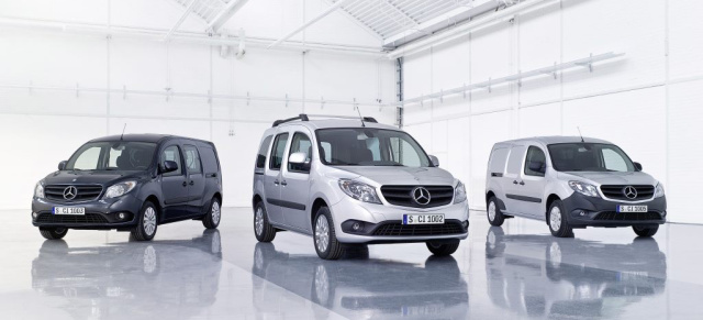 Citan Olé! Der Mercedes Citan wird in Spanien zum Transporter des Jahres gewählt: Neuer Mercedes-Benz Citan gewinnt Branchen-Oscar in Spanien