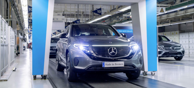 Mercedes-Benz EQC: verwirrende Meldungen zu Produktionszielen 2020: Daimler dementiert Medienbericht, wonach EQC-Produktionsziele für 2020 um die Hälfte gekappt würden