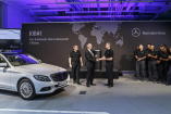 Nummer 1 lebt: Erste neue Mercedes C-Klasse vom Band gelaufen: Produktion der neuen C-Klasse startete im Mercedes-Benz
Werk Bremen