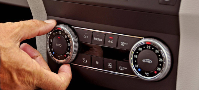 Mercedes-Benz: Prima Klima : Sicher und gut für die Umwelt: Mercedes rüstet erste Modelle mit CO2-Klimaanlage aus