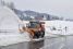 Unimog at work: Winterdienst mit U 500: Schneeräumung mit Unimog auf Deutschlands kurvenreichstem Pass bei Hindelang