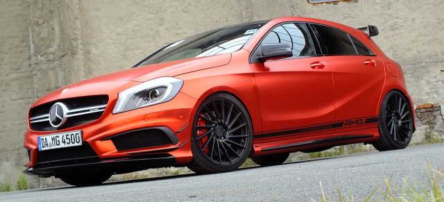 Red Heat: Mercedes-AMG A45 4Matic: 2015er W176 mit heißem Topping