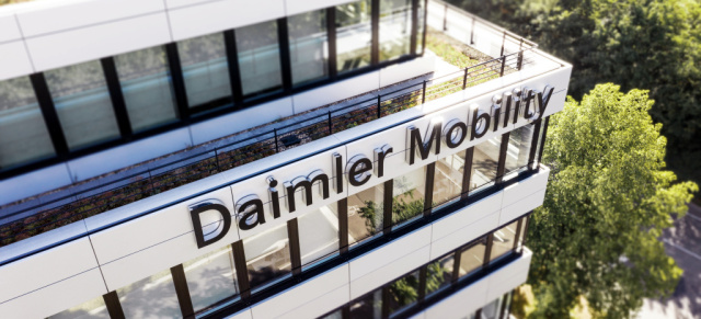Namensänderung: Stichtag: Daimler Financial Services AG ist ab heute Daimler Mobility AG