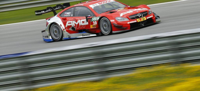 DTM Spielberg: Pech für Mercedes-AMG: Robert Wickens wird in aussichtsreicher Position liegend  disqualifiziert