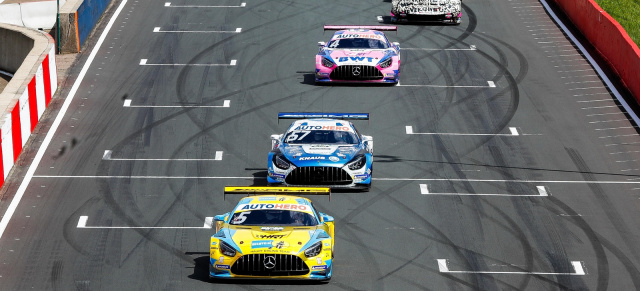DTM in Zolder mit Mercedes-AMG Motorsport: Weiteres Podium für Maximilian Götz, Titel in Reichweite