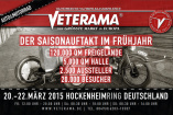 VETERAMA Hockenheim – 20. - 22. März: Schraubermarkt für Auto und Motorrad 