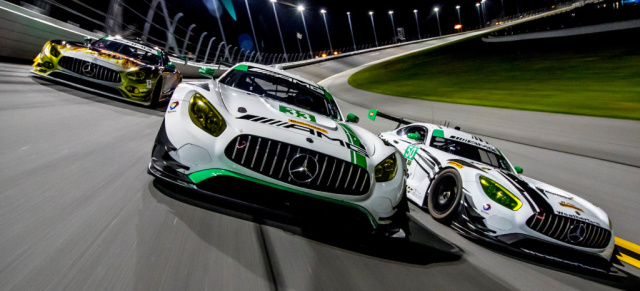 24h von Daytona im Live Stream: Neue Herausforderung für den Mercedes-AMG GT3!