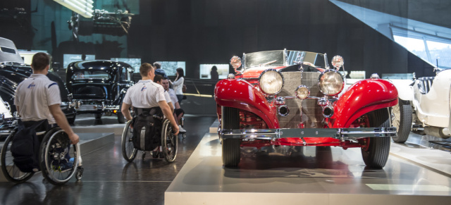 Mit Handicap mobil:  „Internationaler Tag der Menschen mit Behinderung“  im Mercedes-Benz Museum 