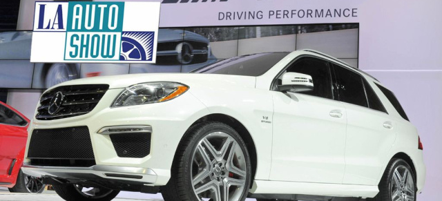Mercedes auf der L.A. Auto Show (18.11.-27.11.2011): Beim Star-Auftritt  in Los Angeles stehen die AMG-Versionen im Mittelpunkt