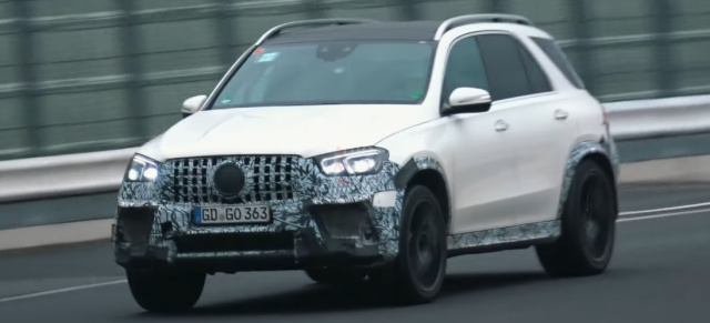Erlkönig-Video auf dem Nürburgring: So klingt der neue Mercedes-AMG GLE 63