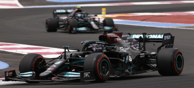 Formel 1 GP von Frankreich: Mercedes wieder von Red Bull geschlagen, das Ende der Dominanz