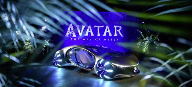 Mercedes-Benz kooperiert mit Avatar -  The Way of Water: Start der Promotionkampagne: „Earth is our Pandora“
