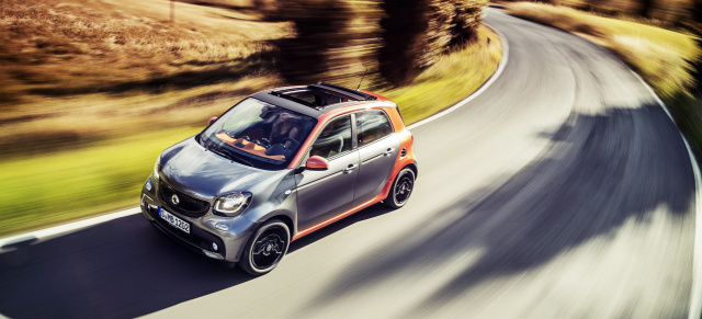 smart forfour: Rückruf: Beim smart forfour kann die Rückbank Probleme bereiten