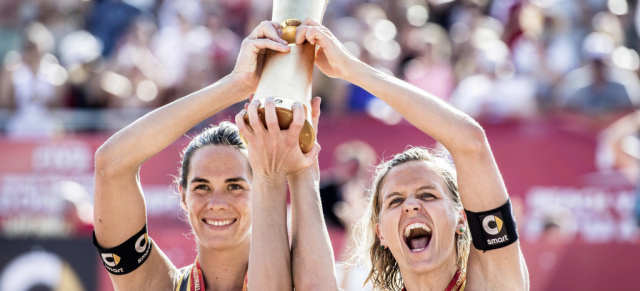 FIVB Beachvolleyball World Tour : smart bittet zum Finale: Spitzen-Beachvolleyball in Hamburg (23.08-27.08.)