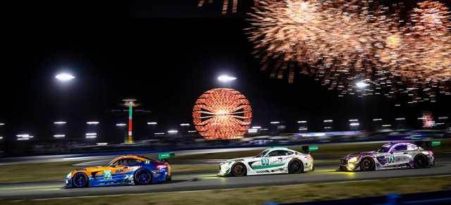 Mercedes-AMG Motorsport Customer Racing bei den 24h Daytona: Knapp am Podium vorbei!