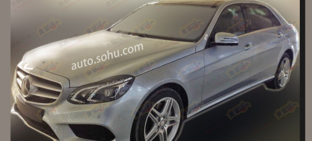 Durchgesickert:  Mercedes E-Klasse Langversion : Den Mercedes E 400 L Hybrid wird es nur für den chinesischen Markt geben