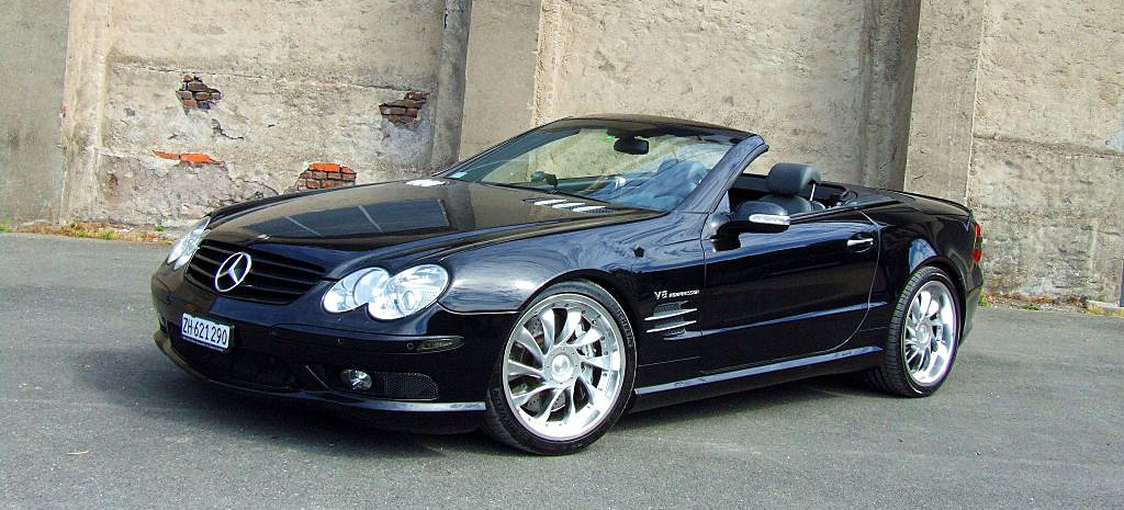 You Never Drive Alone Mercedes Sl 55 Amg R230 Dynamisches Duo Fahrt Mit Amg Durch Dick Und Dunn Auto Der Woche Mercedes Fans Das Magazin Fur Mercedes Benz Enthusiasten