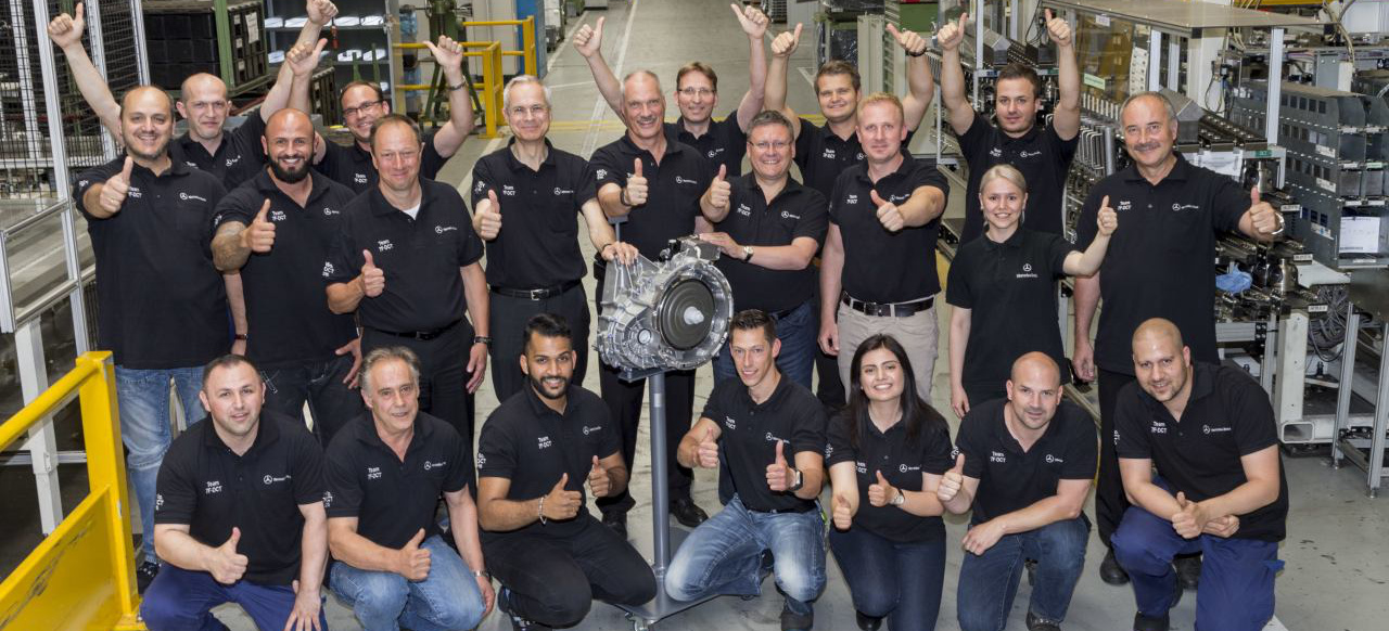 Produktionsjubiläum bei Mercedes-Benz Cars: Meilenstein: MB-Werk ...
