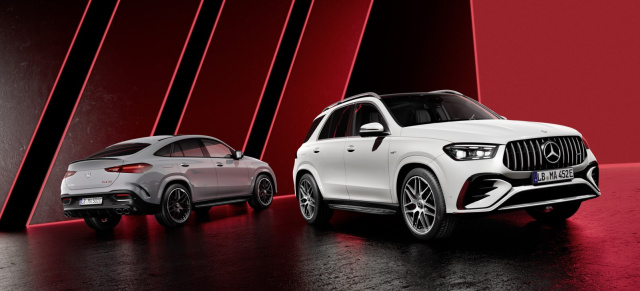 Neues Modell: Mercedes-AMG GLE 53 als Plug-in-Hybrid: Mit Stecker stärker: Als PHEV rollt der AMG GLE 53 mit 544 PS an