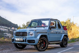 Teurer Umbau: Mercedes-AMG G63 als Cabriolet: 1,2 Millionen Euro kostet der G63 als Open-Air-Variante