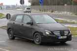 Erwischt: Neue Mercedes Erlkönig B-Klasse Bilder : Neue Details aufgedeckt: Das Dunkel um die  Mercedes-B Klasse 2012 lichtet sich weiter