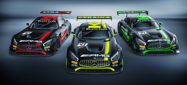 Neues Mitglied in der AMG Customer Racing Familie: Strakka Racing geht mit drei Mercedes-AMG GT3 in die Saison 2018!