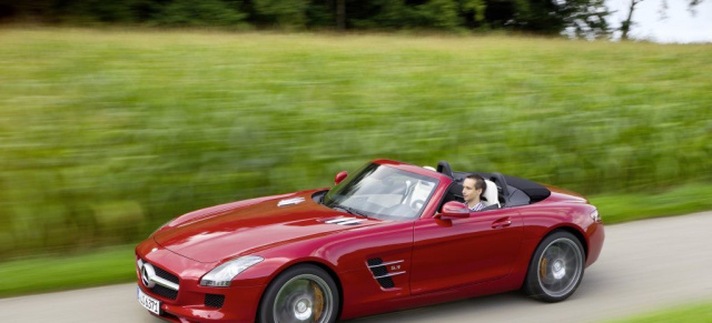 SLS AMG Roadster: Technik-Highlights: Alle Details zu  Motor,  Getriebe,  Fahrwerk und Bremsanlage  