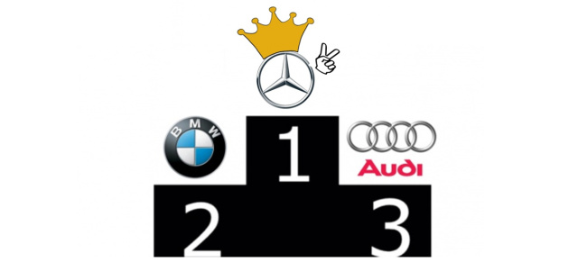 Kampf um die Premiumkrone 2018: 3. Runde: Mercedes bleibt vor BMW und Audi deutlich in Führung