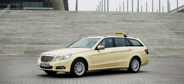 Taxi-Konditionen für Mercedes-Benz E-Klasse: 1,99% Angebot für Limousine und Kombi