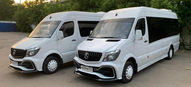 Mercedes-Benz Sprinter Tuning: Extraportion Sportlook: Optik