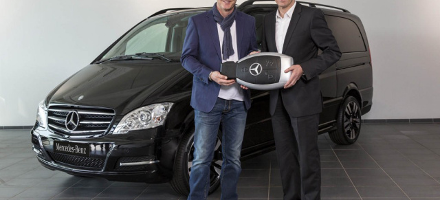 Jörg Pilawa ist neuer Markenbotschafter für den Mercedes-Benz Viano: Jörg Pilawa übernimmt einen der ersten Grand Edition Viano AVANTGARDE