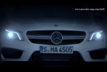 In Lauerstellung: Neuer TV-Spot für den Mercedes CLA 45 AMG: "Ungezähmt"  der neue Mercedes CLA 45 AMG
