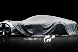 Teaser-Bild: Foto vom neuen Mercedes Supercar "Vision GT": Unter der Decke lugt ein neuer Supersportwagen mit Stern hervor 